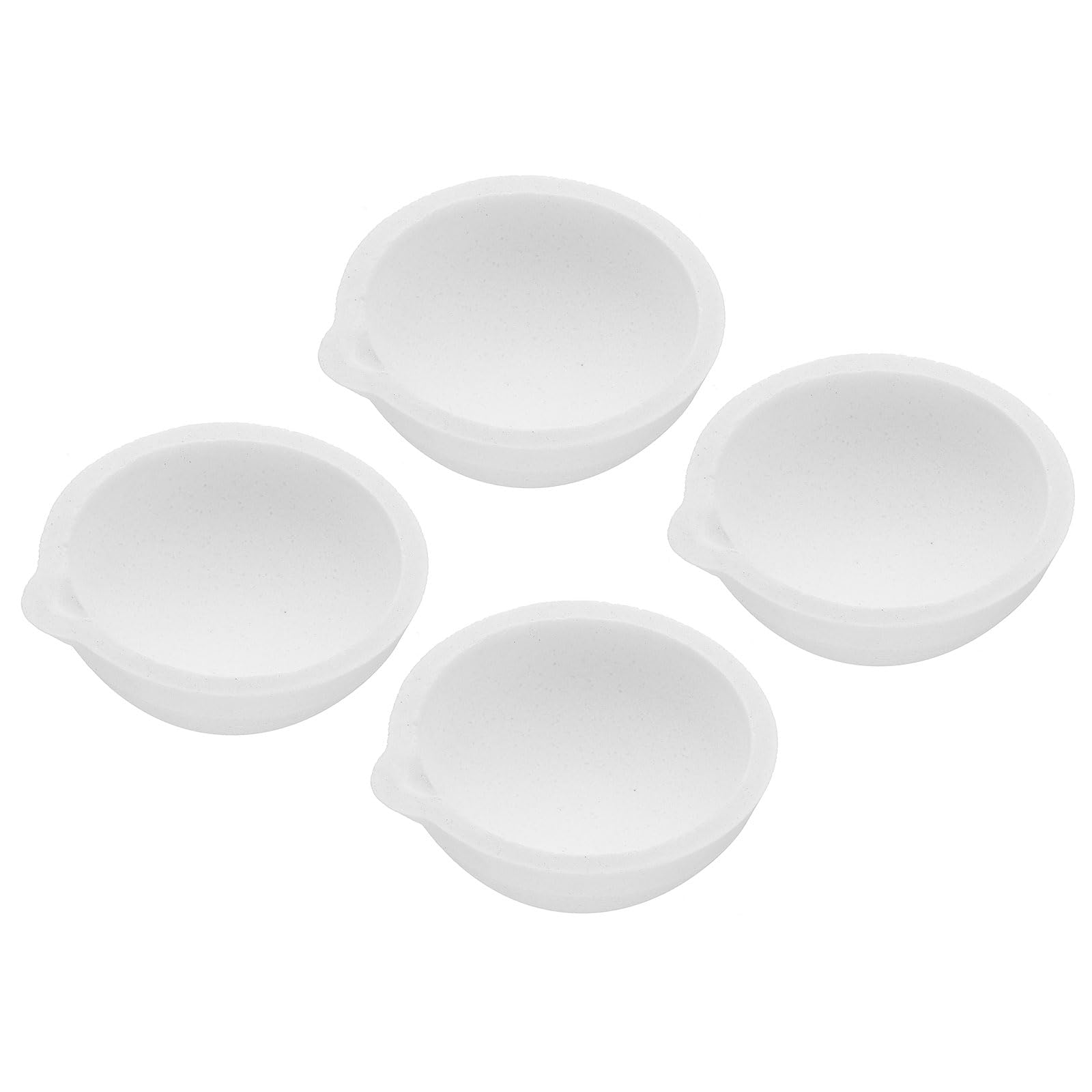 PATIKIL 4 Pezzi Piccoli Crogioli In Ceramica Per Fusione 250g Crogioli