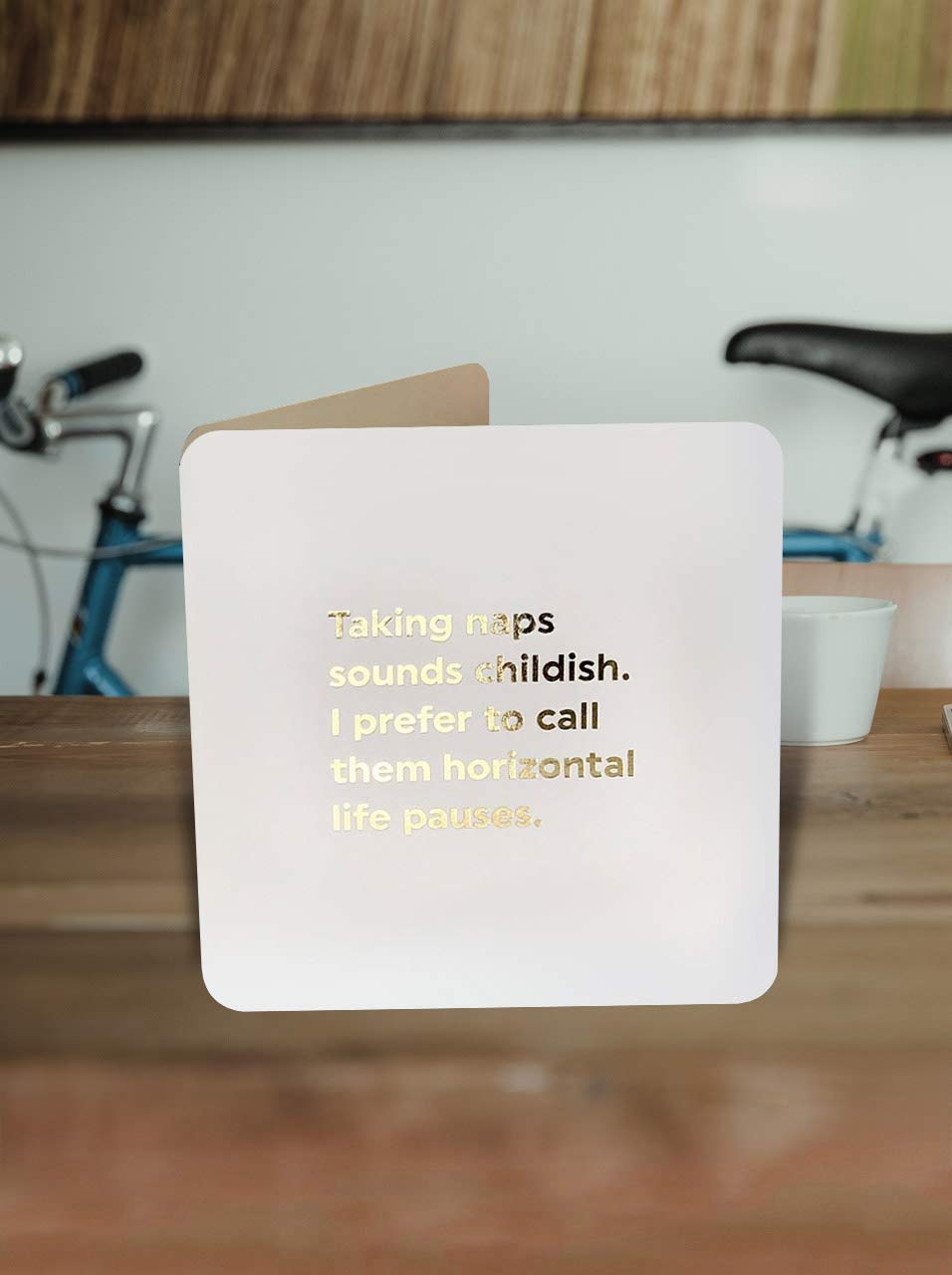 Brainbox Candy Namaste – Carte D'anniversaire Humoristique A6 Avec Inscription « Be Kind To Yourself » – Parfait Pour Amis, Hommes, Femmes, Garçons, Petites Amies, Partenaires