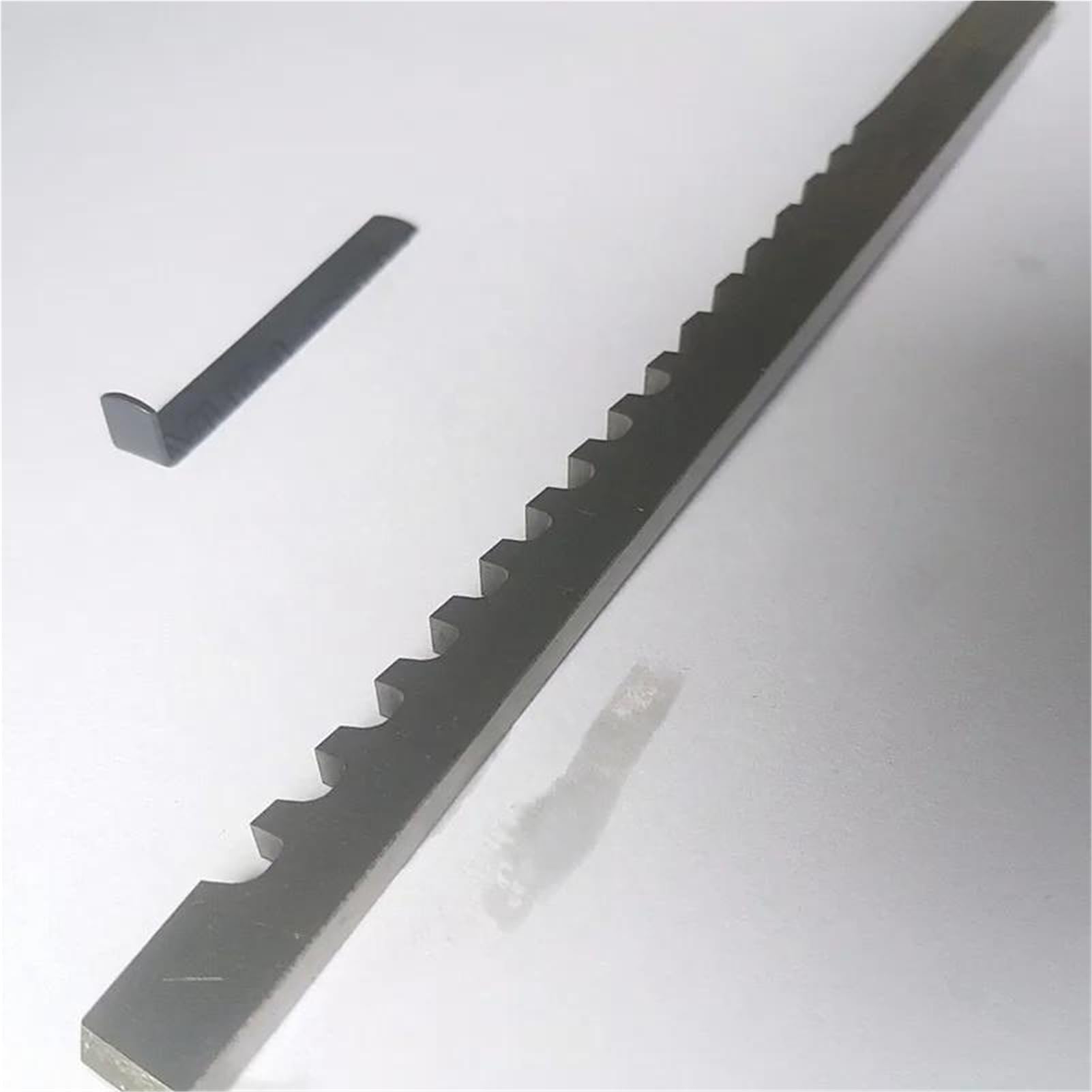 Outil de fraisage de rainure de clavette, Broche de clavette 3/8" C à Pousser, Outil de Coupe en Acier Rapide HSS pour Machine à brocher CNC, Travail des métaux