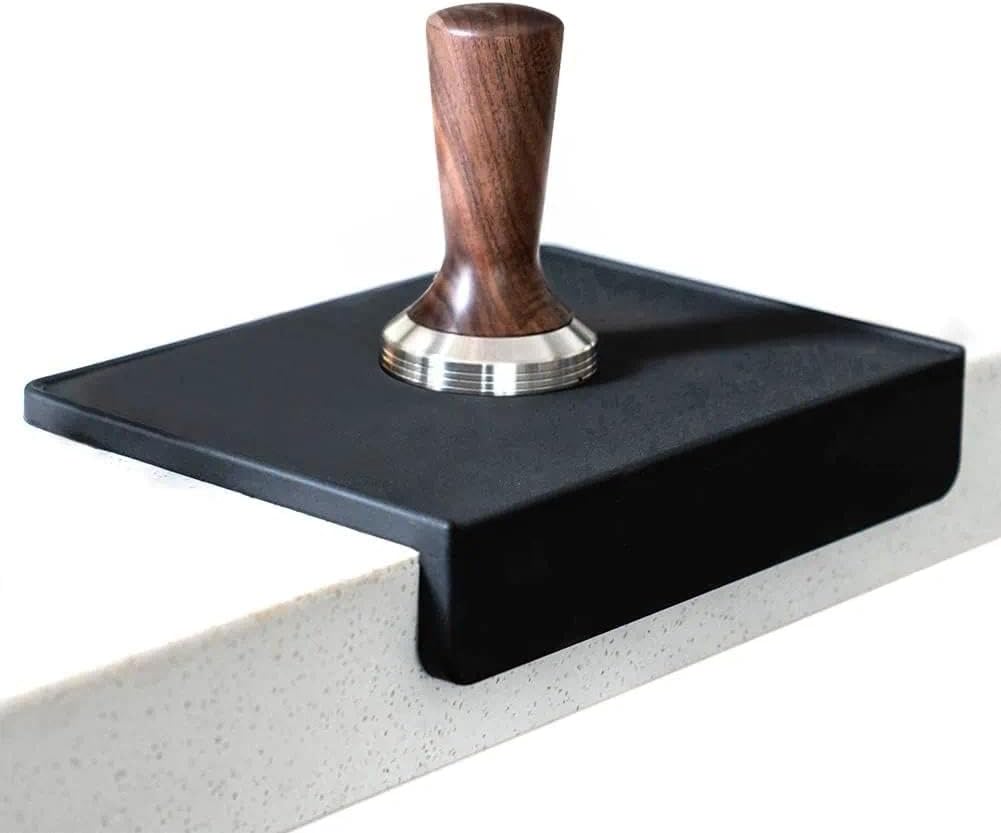 watchget Espresso Tamping Mat,Silicone Portafilter Pad for Counter