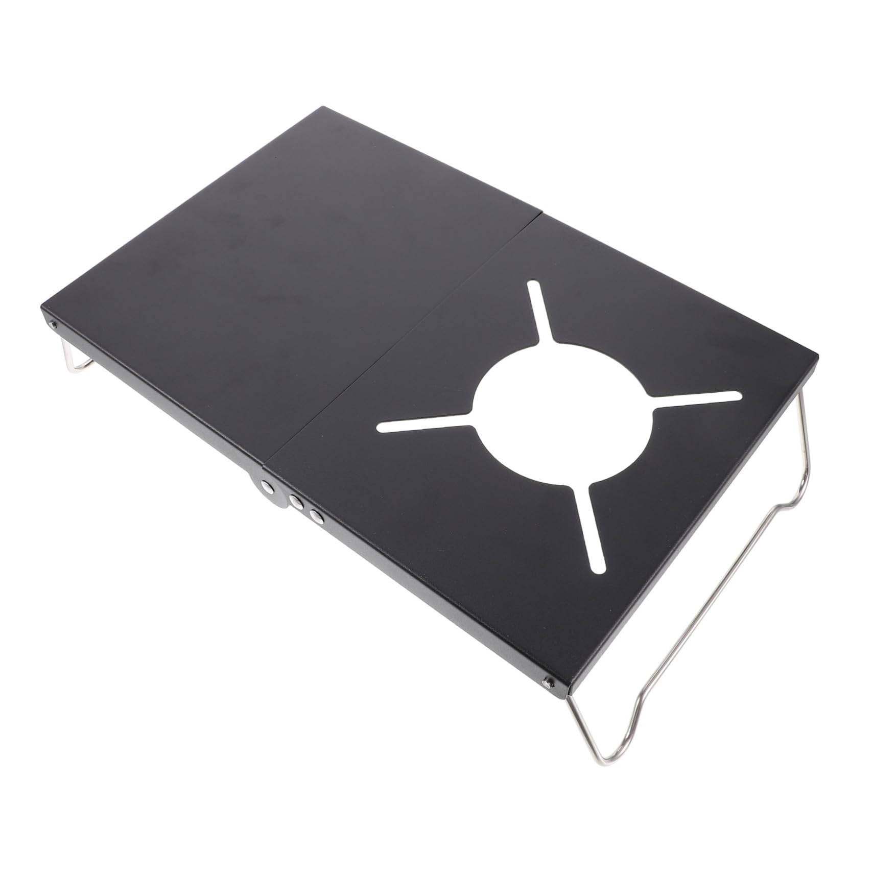 Table de camping portable compacte et résistante pour pique-nique extérieur