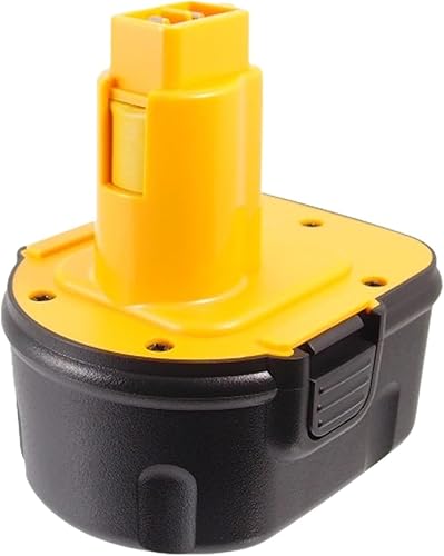 Compatible with DeWalt 2802K 2812B 2812K 2832K 2852B 2861K-2 2872B 2872K-2 2872KQ 2898B 2898K DC528 Flash Light DC540 DC540K DC542 DC542K DC612KA DC614KA 12V/3000mAh