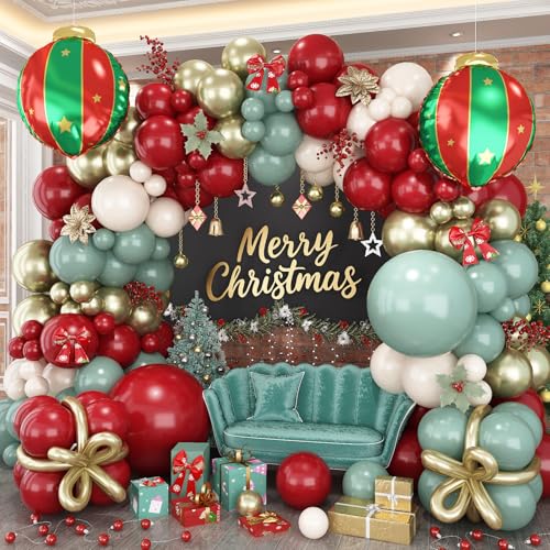 Ballons en latex et aluminium pour décoration de Noël et Nouvel An