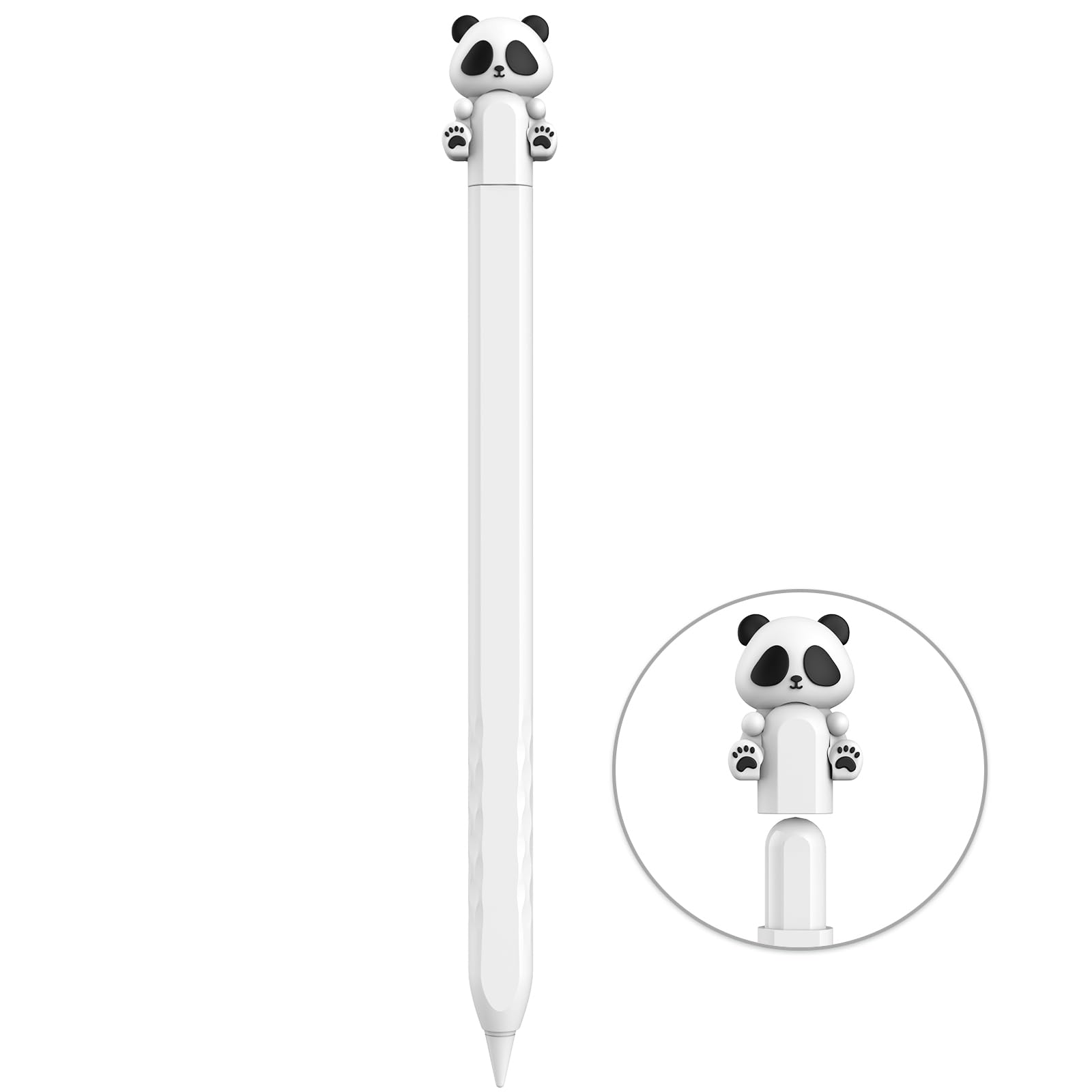 Amazon.com: NIUTRENDZ Cute Panda Apple Pencil Case for Apple