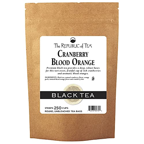 The Republic of Tea Cranberry Blood Orange Black Tea, Refill Pack of 250 Tea Bags image 4