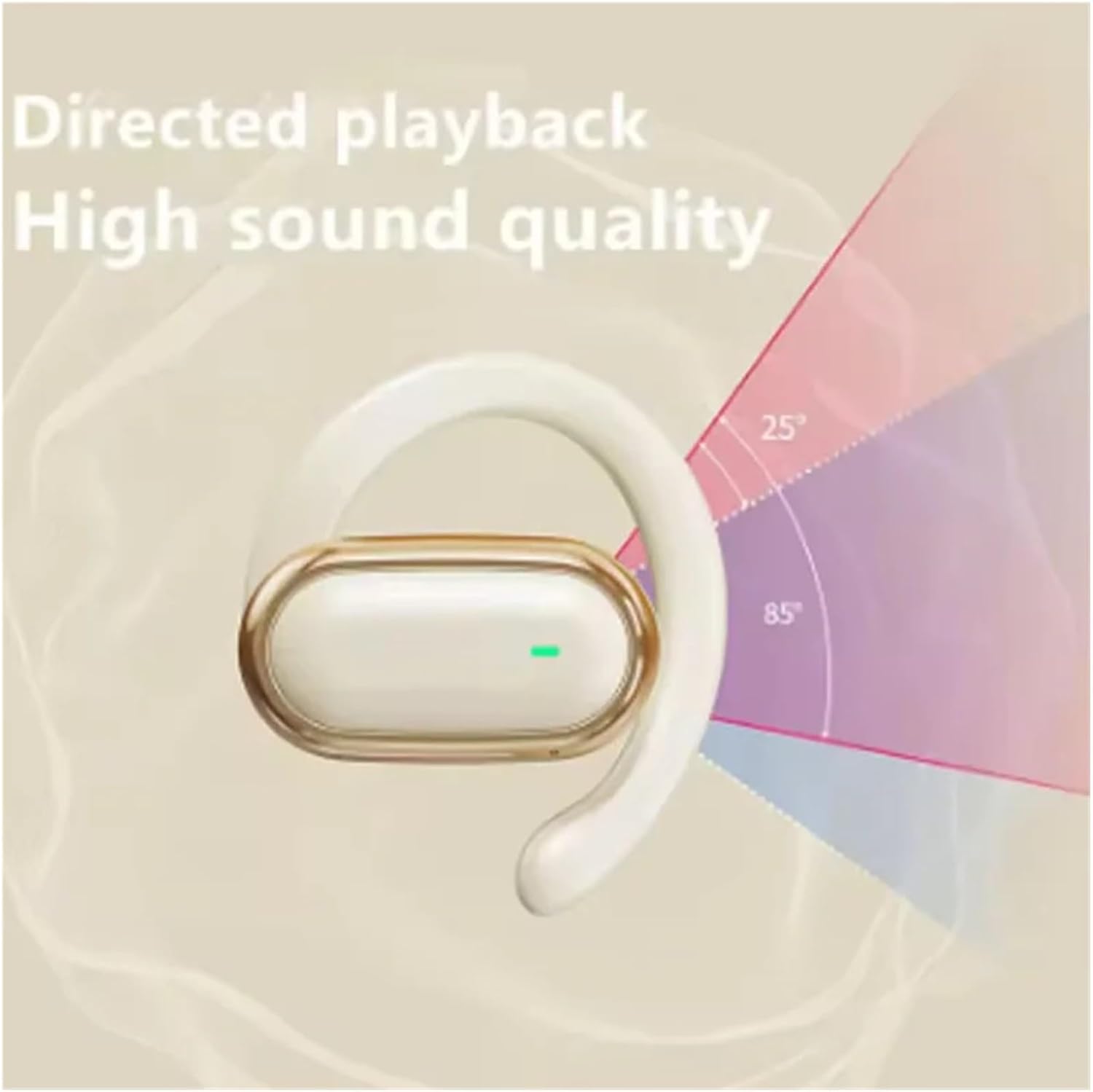 Compatible for Wireless Headphones Bluetooth 5.3 Headset E-Sports Tour(White)