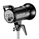 Neewer® 400W 5600K Bowens Mount Photo Studio Strobe Flash Light Monolight with Lamp Head for Studio,Location and Portrait Photography (SK400)