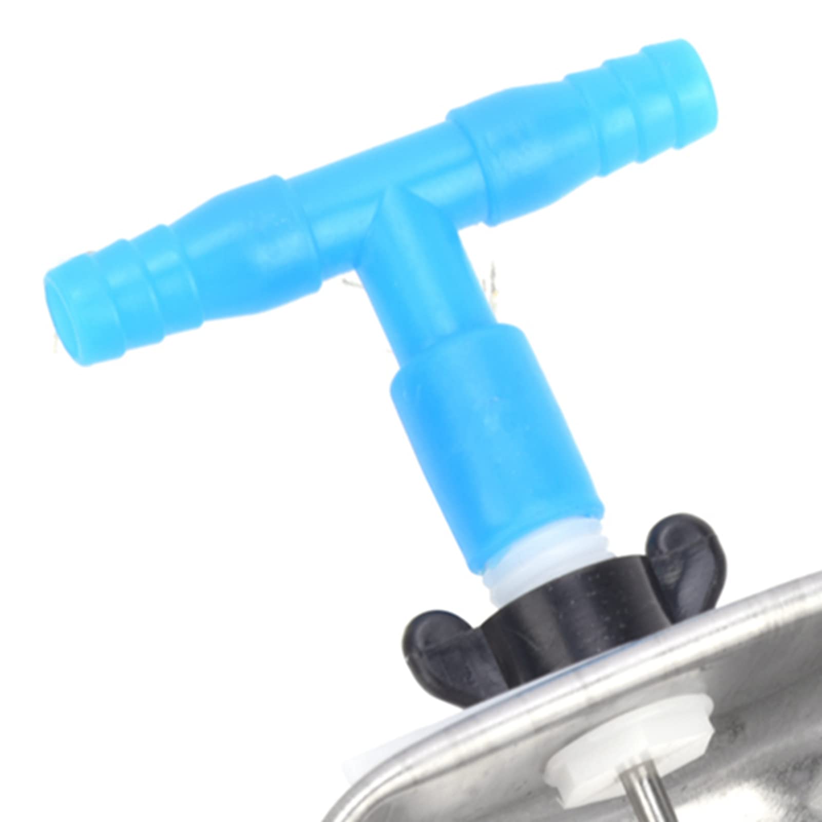 Abbeveratoi Per Conigli In Acciaio Inox - Set Da 10 Con Attacco A T, Per Gabbie