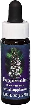 Flower Essence Services Peppermint Dropper Herbal Supplements, 0.25 Ounce