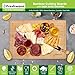 Freshware 20 Inch 2XL Bamboo Cutting Boards for Kitchen, Stove Top Butcher Block, Extra Large Wooden Carving Board for Meat, Veggies, Charcuterie Board with Deep Juice Grooves (2XL, 20x14