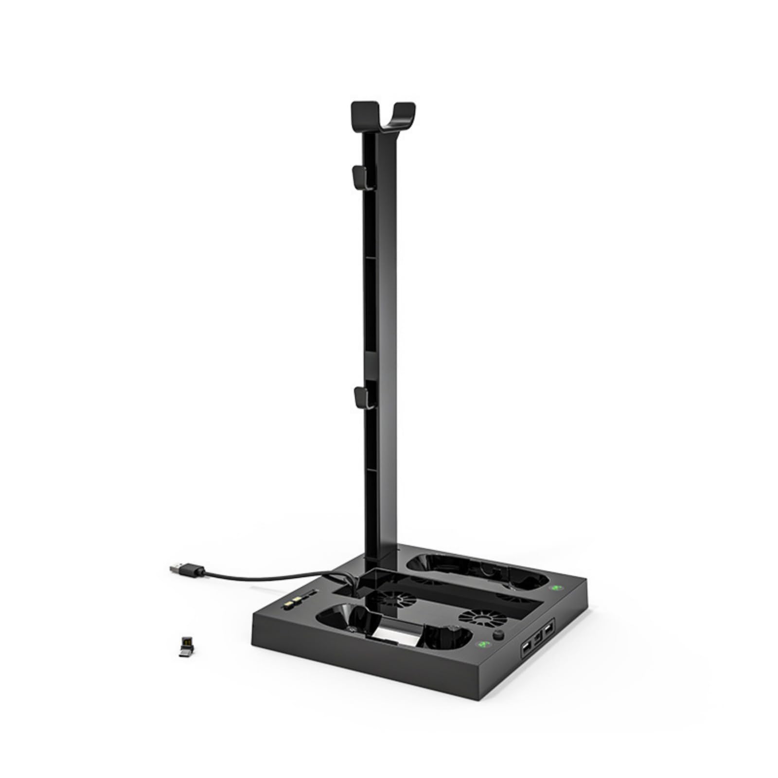 Gaming Dockingstation für XSS Host mit integriertem Doppel Controller Ladestation mit Kühlfunktion, Lüfter Dock