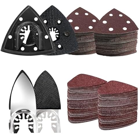 LEILUO 127 Pcs Sanding Pad Kit Cover