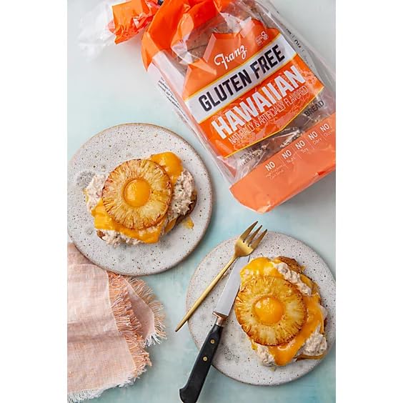 Miniatura 4 de Franz Bakery Pan hawaiano sin gluten, paquete de 2 (2 x 18 onzas) CON guía de estilo de vida sin gluten Living Chic