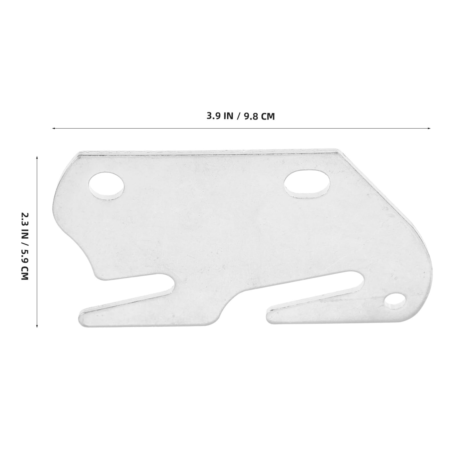 MUCKLILY 2Pcs Heavy Duty Wood Bed Rail Hooks Brackets Sturdy Bed Frame Fittings for Easy Installation Replacement Hardware for Bed Rails and Headboards and