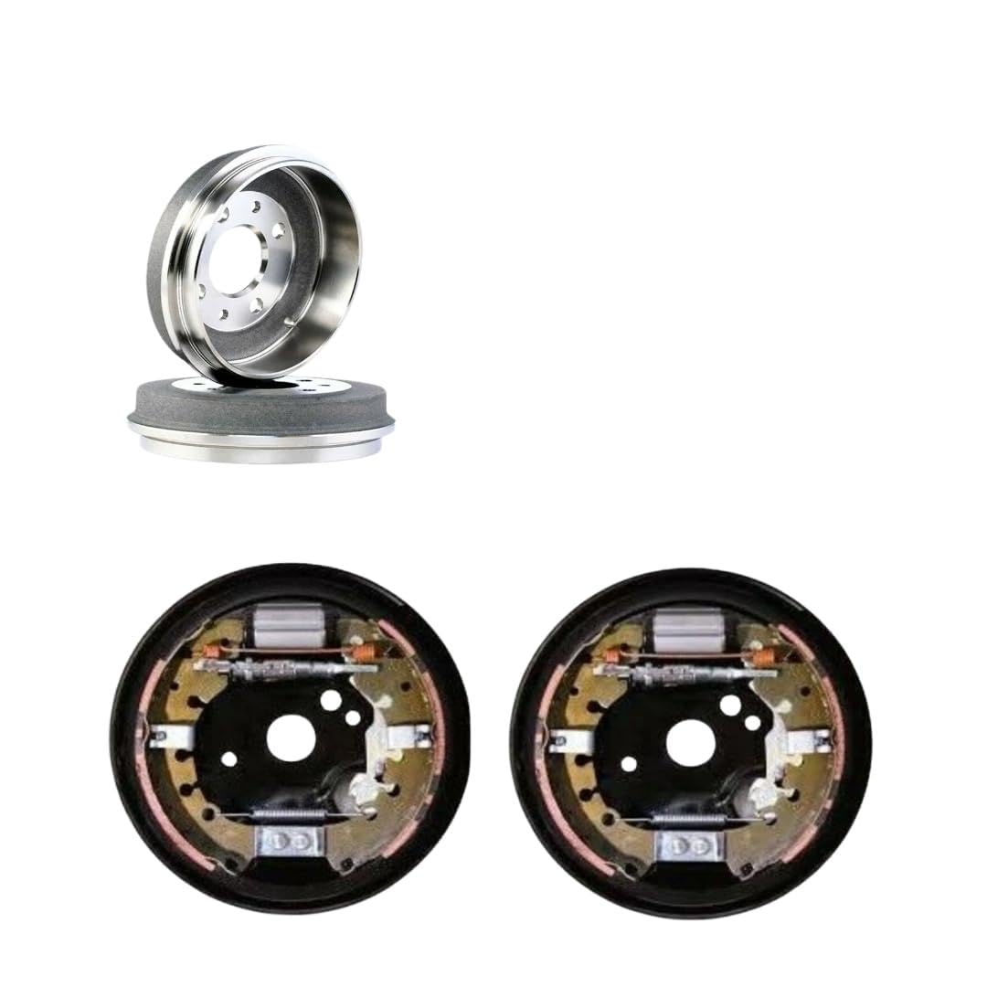 kit freni posteriori piattello ganasce cilindretti tamburi compatibile con fiat punto 188 1999>