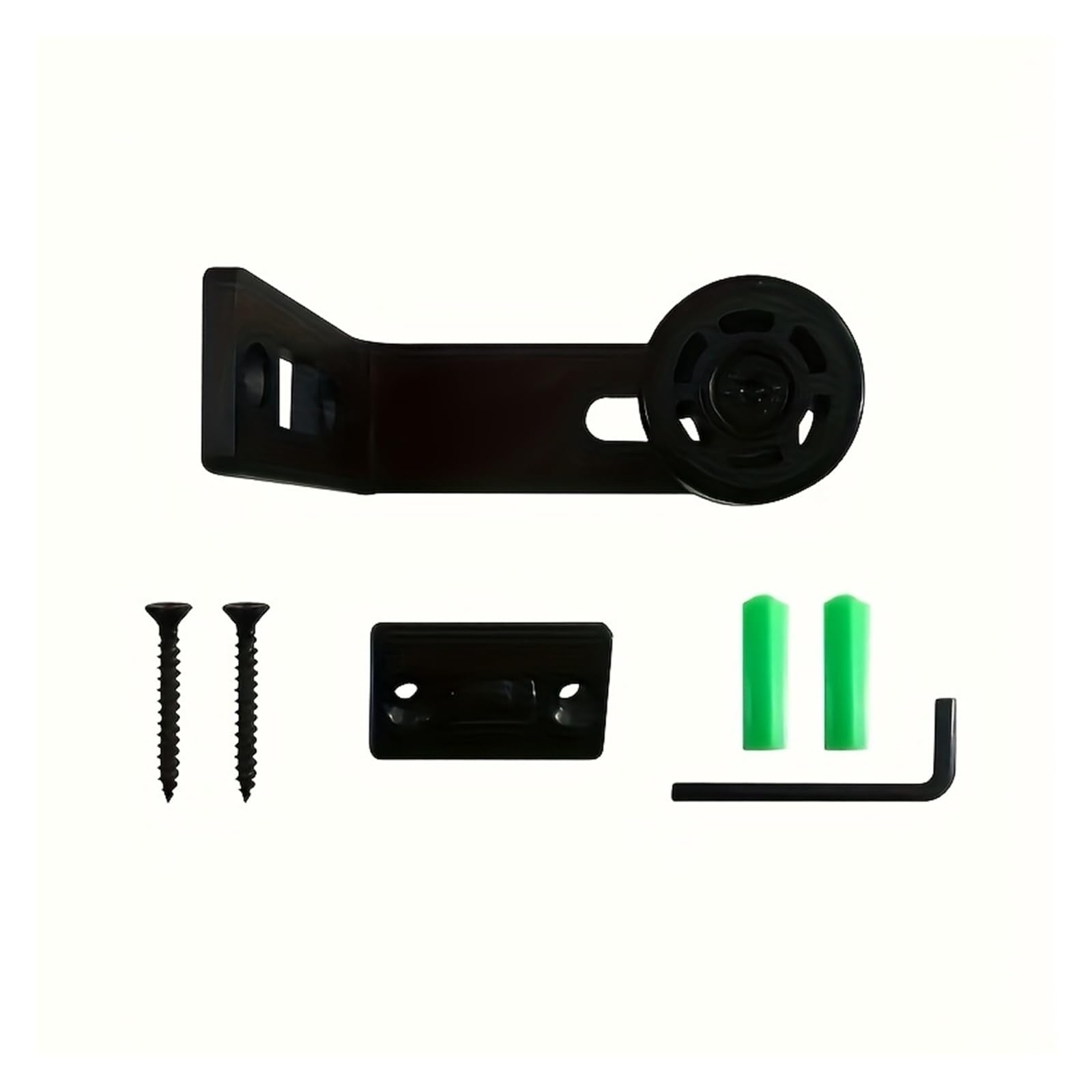 Adjustable Sliding Floor Guide Wall Mounted for Barn Door Hardware Accessory,Smooth Gliding