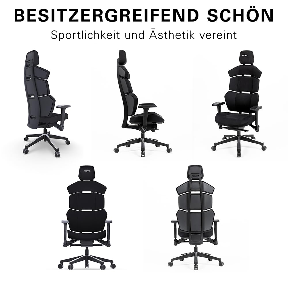RECARO NXT – Ergonomischer Premium Gaming-/Bürostuhl bis 150 kg