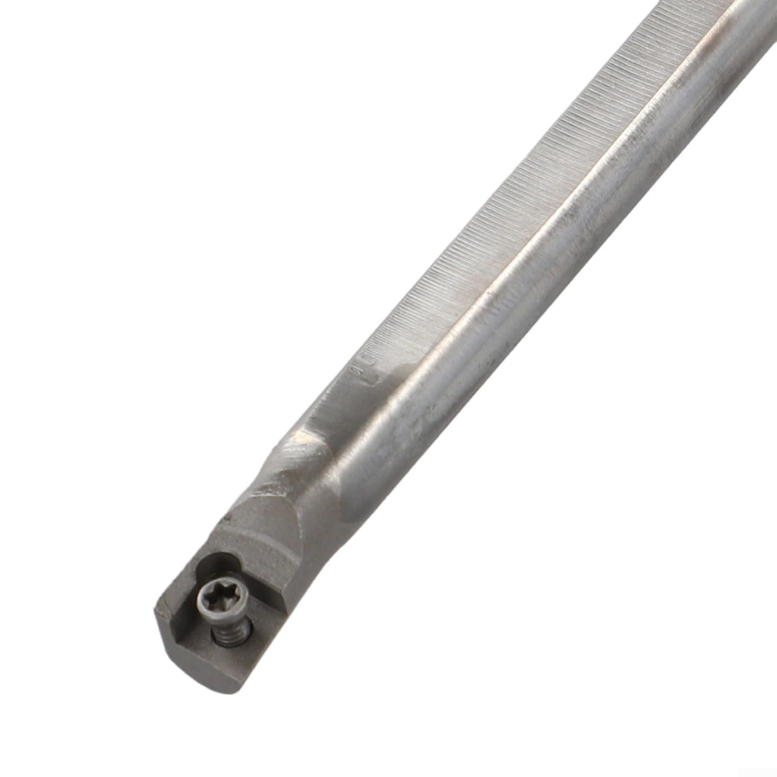 C08K-SCLCR06 Porte-outil de tournage en carbure solide 125 mm Barre d'alésage interne pour insert CCMT0602 Tige 8 mm Diamètre de la tige Usinage en métal