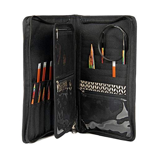 Lana Grossa - Nadeltasche Multifunktion, Schwarz, Polyester, Tasche
