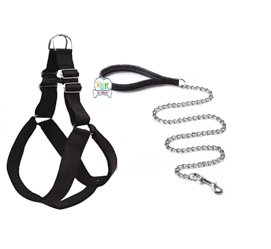 See full amazon price history chart for PSK PET MART Adjustable Dog Chest Belt Harness and Padded Leash Chain for Adult Dog Like Labrador (Black Color - 1 Inch) PSK PET MART Adjustable Dog Chest Belt Harness and Padded Leash Chain for Adult Dog Like Labrador (Black Color - 1 Inch) (B0B757THGW) Amazon Price History, Amazon Price Tracker