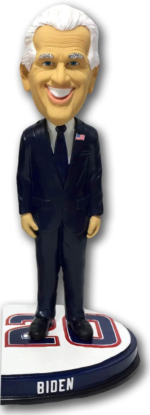 National Bobblehead Hall of Fame and Museum Joe Biden and Donald Trump 2020 President Caricature Bobblehead Set of 2