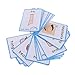 HONTOUSIP 36 pz Parti del Corpo Flashcards | Carte Linguaggio Inglese per Bambini e Adulti | Kids Learning Pocket Cards Giocattoli educativi Inglesi | Giochi Educativi Autismo