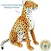 TigerHart Cecil The Cheetah - 25 Inch Tall Big Stuffed Animal Plush Leopard