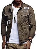 KOMBINIERMÖGLICHKEITEN: Die Herren Jeans-Jacke passt sich jeder Alltagssituation an und kann in verschiedenen Styles kombiniert werden. Egal ob Sie eine Jeans tragen oder eine Chinohose. Ebenfalls optimal passend zu einem Hemd oder über ein lässiges T-Shirt.