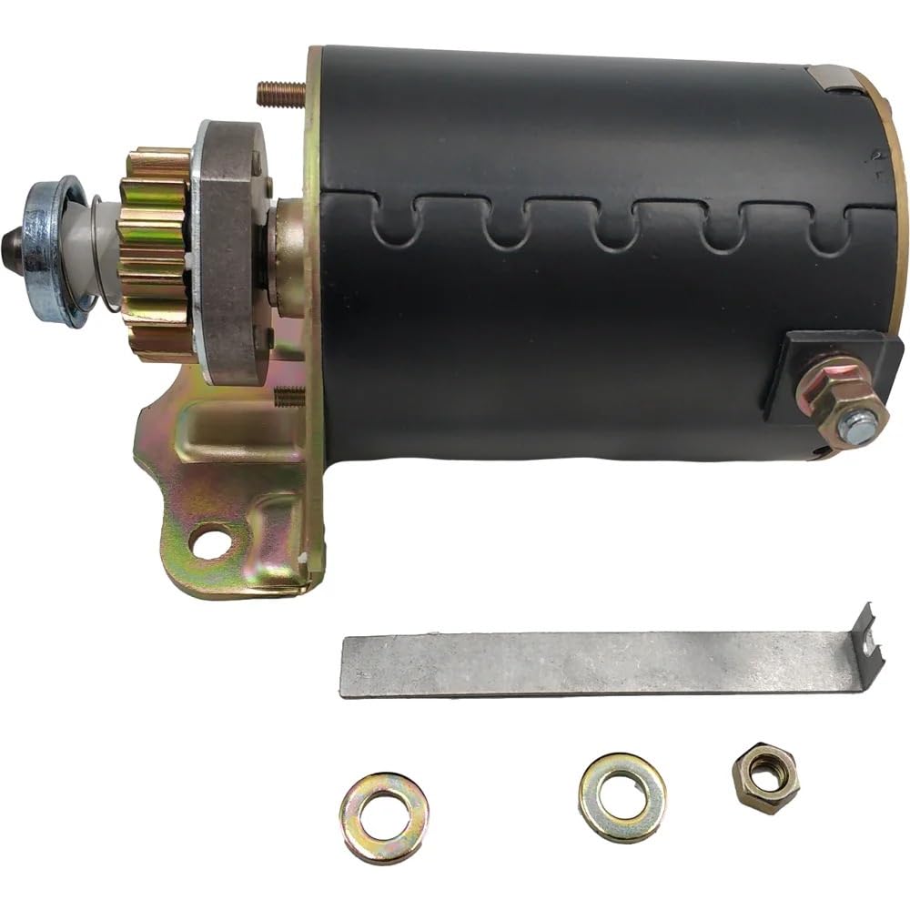 Démarreur 14 dents remplace lanceur bloqué 693551 tondeuse autoportée 12V