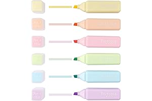 Yoobi Mini Highlighters: Pastel Perfection for Highlighting Precision