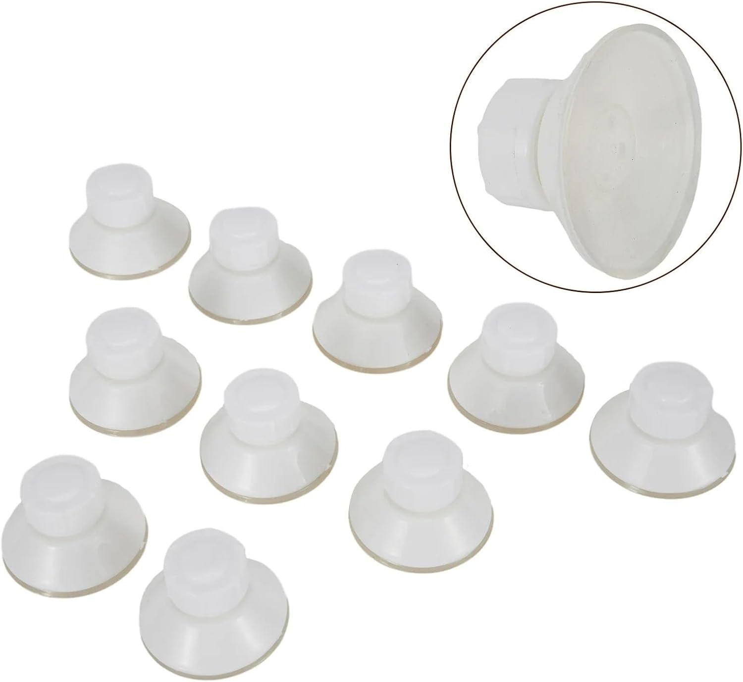 10 個車のハイグリップオーニング吸盤固定パッドキャラバンキャンピングカー白 PVC 45 ミリメートルコンバーチブル Access