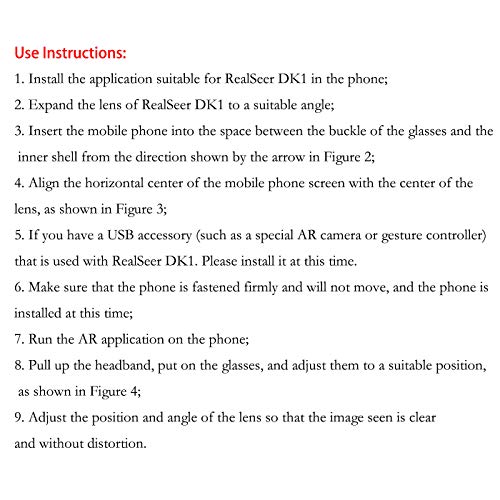 Ar Headset, Ar Box Fov 90°+ Augmented Reality Holographic Projection Ar Viewer Smart Helmet For Iphone & Android 4.5 - 6.2'' ,Support Unity 3D & 3D Stereoscopic Video & 360° Panoramic Video #TOP5