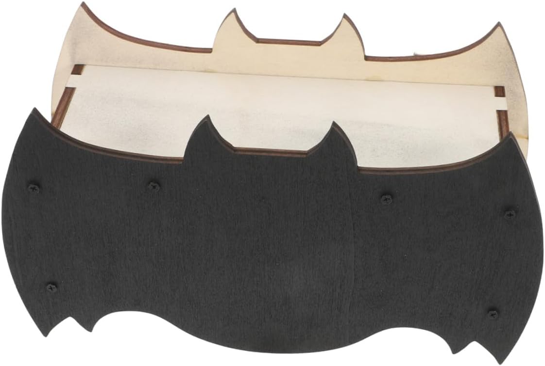 Weatherproof Wooden Bat House Cozy Bat Hideout for Outdoor Nesting Box Wall Mounted Habitat for Gardens and Backyards