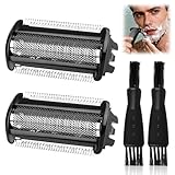 2 Pack Replacement Shaver Head for Philips Bodygroom Compatible with Philips TT2000/43 Series 7000 5000 3000 BG5020 BG2000/40 BRL130 BRL140 BRL175 Replacement Razor Foil Blade for Full Body Trimming