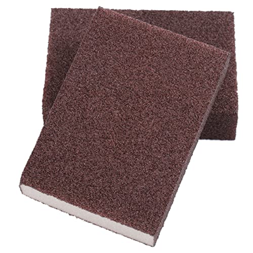 HOODANCOS 2 Pack Natural Sponge Eraser Household Sponges for Bowl Dish Washing Pads Nano Corundum
