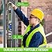 Huepar 24-Inch Digital Level, Professional Magnetic Electronic Torpedo Level with LCD Display, Audible Alerts, IP54 Dust/Waterproof, Angle Finder Tool with Carrying Case