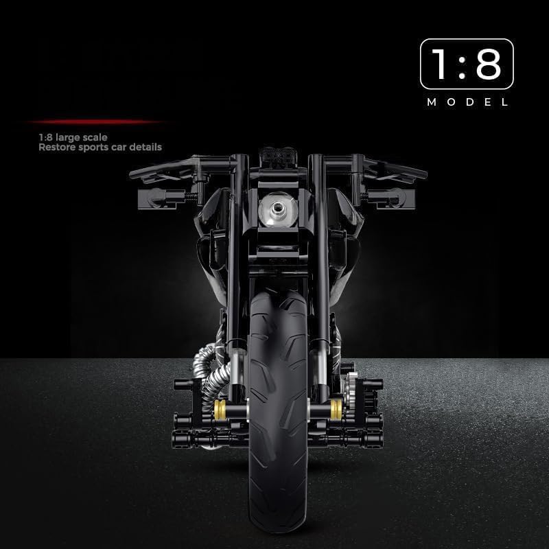 KeKeDuo Technik Motorrad Bausteine Supermotorrad, 586 Klemmbausteine Technik Rennen Superbike Modellbausatz Kompatibel mit Andere Marken