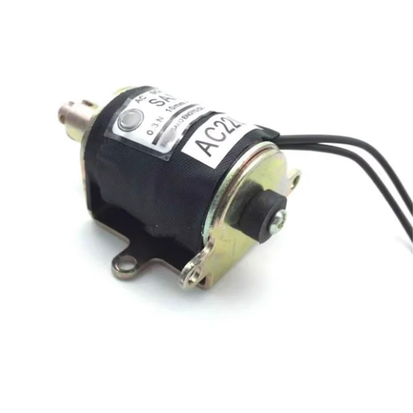 Électroaimant tubulaire SAL-02 AC 220V à course 10mm pour automatisation