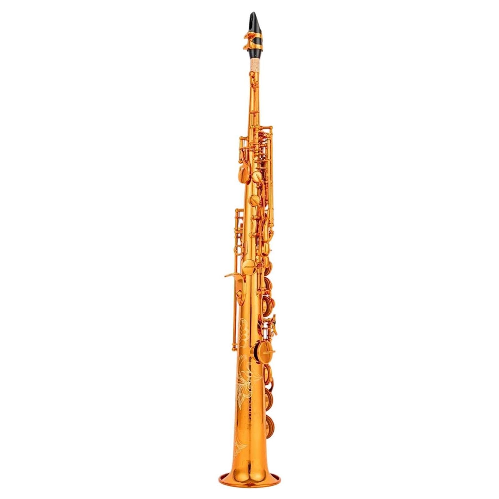 Saxofón Soprano Sib Chapado En Oro Rosa