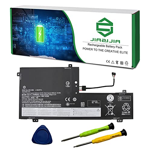 JIAZIJIA L18M3PFA 5B10T83739 5B10W67258 Laptop Battery Replacement for Lenovo Yoga C740-15IML Series Notebook L18D3PF2 5B10T83740 5B10W67402 11.52V 60.3Wh 5235mAh