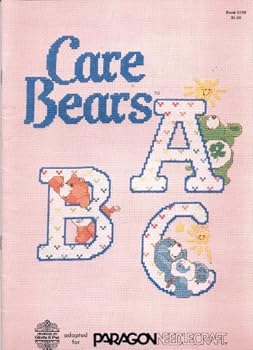 Paperback Care Bears ABC: Cross Stitch Book 5109 Book