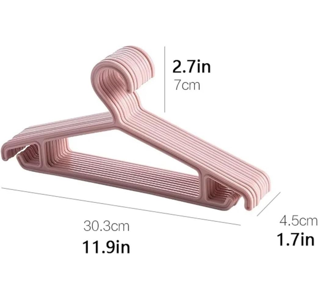 Grucce Salvaspazio per Armadio Appendiabiti In Plastica Stendibiancheria Appendiabiti Multifunzione Supporto Multiporta Sciarpa Appendiabiti Essiccato Stampelle Armadio(Pink,3pcs