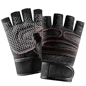 OZYAN Gym Gloves,Training Gloves Full Wrist Support, Palm Protection Fitness Crossfit for Men & Women,Breathable Extra Grip，Cycling, Exercise, Hanging, Pull ups, Hanging