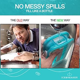 ICEBREAKER POP 2.0 2024: Make And Serve Ice Without Ever Touching The Ice | The Sanitary Silicone Ice Cube Tray for Freezer | Patented Ice Trays for Freezer | This Ice Cube Maker Makes 18 Cubes