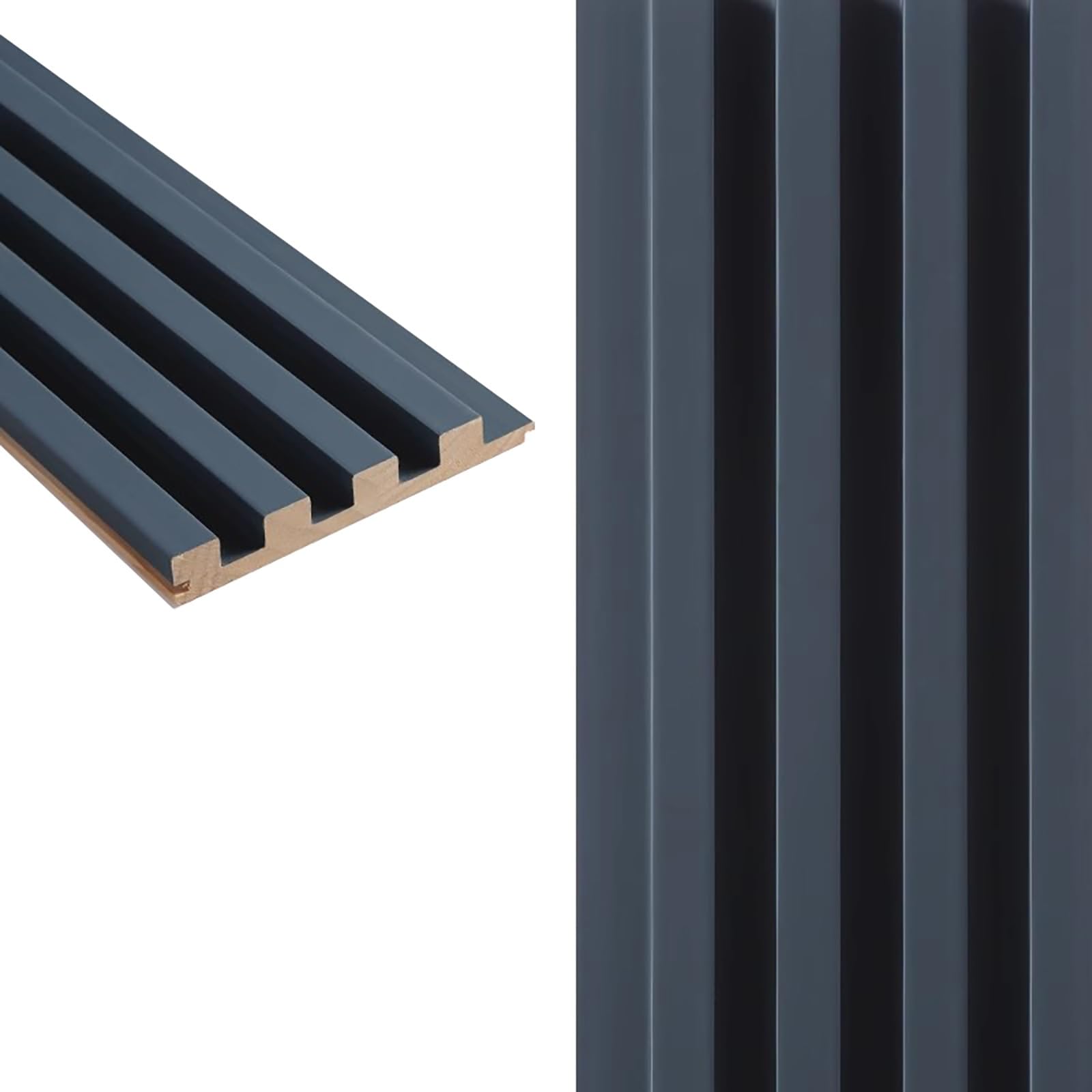 Paneles de pared de madera, resistentes y elegantes para sala de estar, dormitorio, oficina, decoración de pared de bricolaje