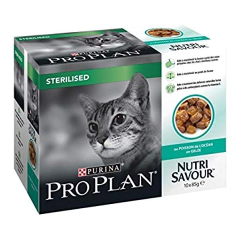 Comida húmeda para gatos Pro Plan Esterilizado Pescado del Océnao Cover