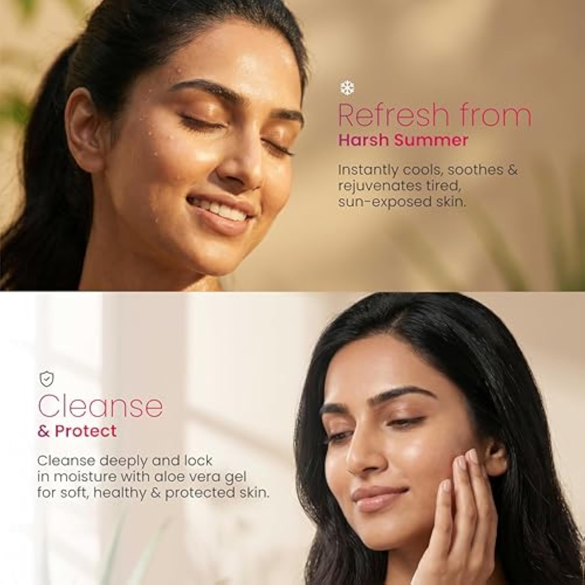 Acnoaid Facewash & Aloe Vera Gel Combo Pack, Vegan Skincare