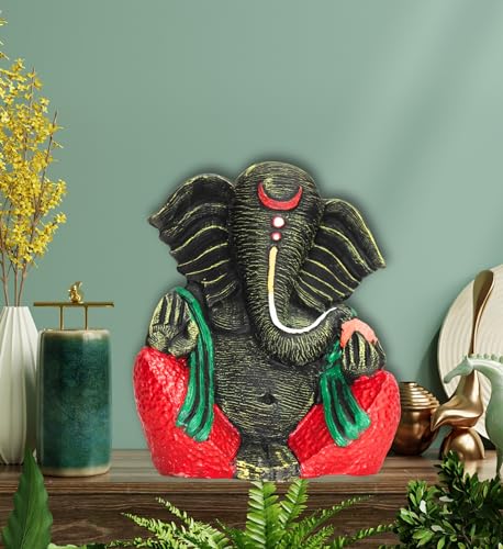 Ganesh Ideas Handmade Crafted Polyresin Eco Friendly Lord Ganesha...