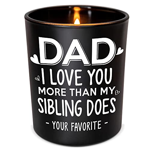 Fathers Day Gifts for Dad - Fathers Day Gifts from Daughter, Son - Dad Gifts from Daughter, Son for Fathers Day - Birthday Gifts for Dad, Funny Present for Dad, Soy Wax Candle 7.8 oz