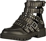  Buffalo 1270017 Damen Stiefelette Schwarz, EU 39